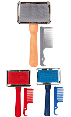 Escova para cão Trixie Soft Brush - Cores Sortidas | 6 cm x 13 cm - PetDoctors - Loja Online