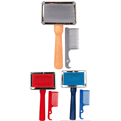 Escova para cão Trixie Soft Brush - Cores Sortidas | 6 cm x 13 cm - PetDoctors - Loja Online