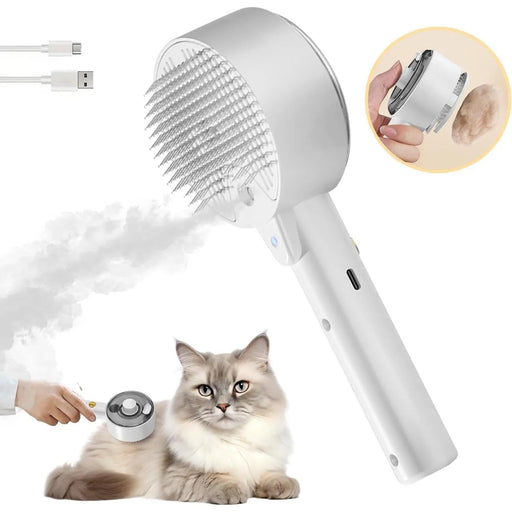 Escova para gatos 4 - em - 1 com Vapor - PetDoctors - Loja Online