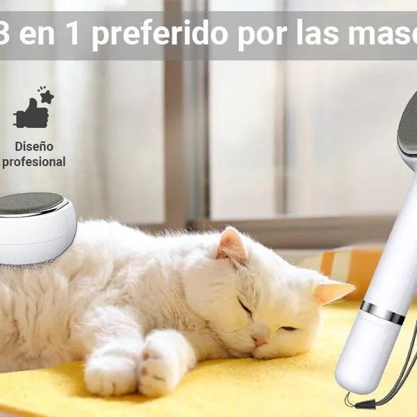 Escova para gatos ou cães [3 em 1] - PetDoctors - Loja Online