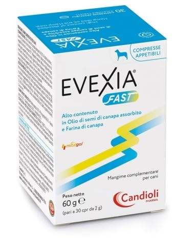 Evexia Fast 30 Comprimidos – Alimentação Complementar para Cães 🐶 - PetDoctors - Loja Online