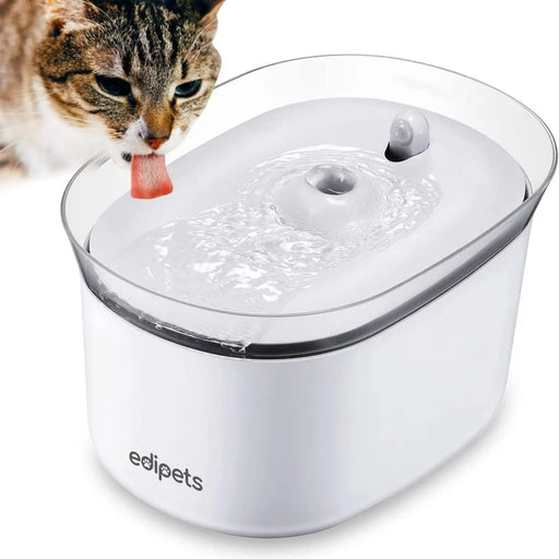 Fonte para Gatos, 2,5 Litros, Bebedouro Automático com Sensor de Infravermelhos + 2 filtros de carbono - PetDoctors - Loja Online