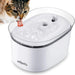 Fonte para Gatos, 2,5 Litros, Bebedouro Automático com Sensor de Infravermelhos + 2 filtros de carbono - PetDoctors - Loja Online