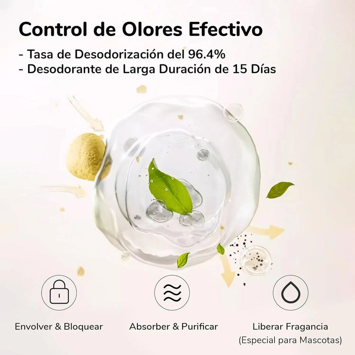 FUKUMARU Areia de tofu CHÁ BRANCO para gatos - areia aglomerante para gatos, tofu e bentonita para gatos, livre de pó e fácil de aglomerar, controlo de odores (chá branco), pode ser descartado na sanita - PetDoctors - Loja Online