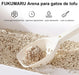 FUKUMARU Areia de tofu de MACIEIRA para gatos - areia aglomerante para gatos, mistura de pellets de madeira de macieira, sem pó e fácil de aglomerar, controlo de odor, pode ser despejado na sanita - PetDoctors - Loja Online