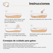 FUKUMARU Areia de tofu para gatos, areia aglomerante rápida para gatos com material superabsorvente, absorção instantânea e sem poeira, controlo de odores - PetDoctors - Loja Online