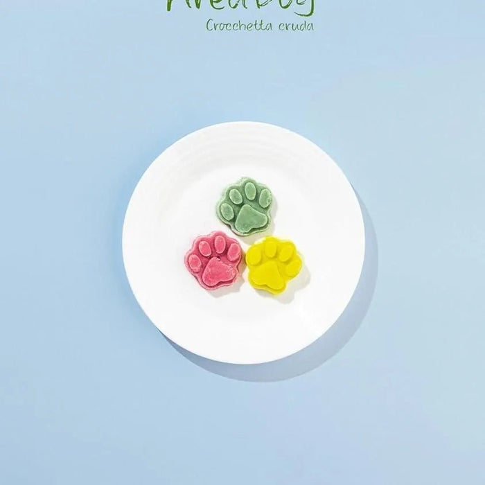 Gelado para cães e gatos - caixa 6 x 40 g - 3 sabores x 2: Banana e açafrão, maçã e acelga vermelha, pera e algas espirulina - 100% Pet Friendly - fresco e saboroso - Made in Italy - PetDoctors - Loja Online