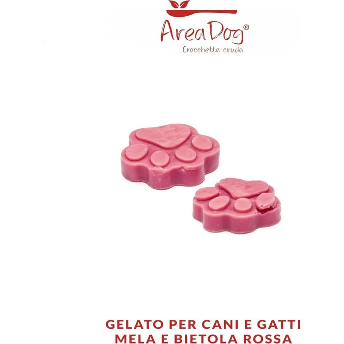 Gelado para cães e gatos - caixa 6 x 40 g - 3 sabores x 2: Banana e açafrão, maçã e acelga vermelha, pera e algas espirulina - 100% Pet Friendly - fresco e saboroso - Made in Italy - PetDoctors - Loja Online