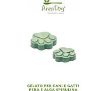 Gelado para cães e gatos - caixa 6 x 40 g - 3 sabores x 2: Banana e açafrão, maçã e acelga vermelha, pera e algas espirulina - 100% Pet Friendly - fresco e saboroso - Made in Italy - PetDoctors - Loja Online