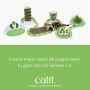 Germinador / Vaso sem Erva Gateira para Gatos - PetDoctors - Loja Online