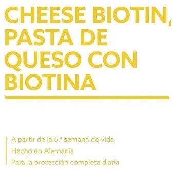 GimCat Cheese Biotin, pasta de queijo com biotina com queijo aromático, zinco e óleo de linhaça para a pelagem, pele e unhas - PetDoctors - Loja Online