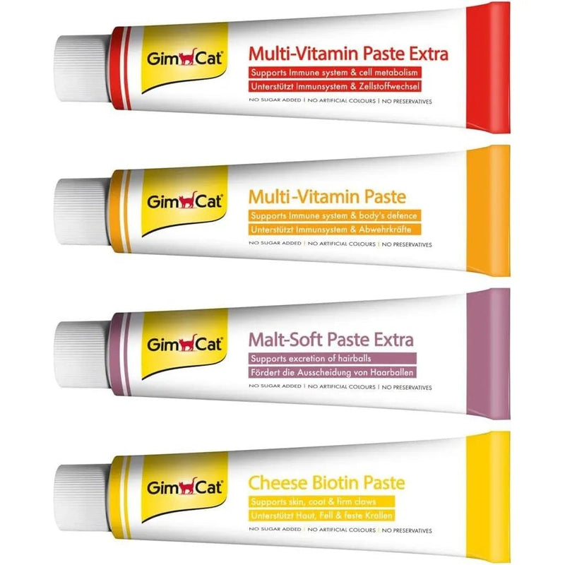 GimCat Malt - Soft Extra, pasta com malte - Anti - Hairball snack para gatos favorece a excreção de bolas de pelo - PetDoctors - Loja Online