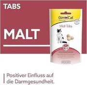 GimCat Malte comprimidos - Snack funcional para gatos que influencia positivamente a saúde intestinal - 1 bolsa (40 gramas) - PetDoctors - Loja Online