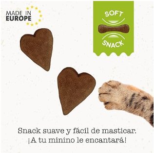 GimCat Soft Snacks frango com tomilho - Golosina macia para gatos, rica em proteínas e sem adição de açúcar, 1 saco (1 x 60 g) - PetDoctors - Loja Online