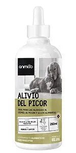 Gotas anti - comichão para cães e gatos 250 ml - ação eficaz contra a comichão, ideal para alergias a ervas, pólen e alimentos dos seus animais de estimação, alivia a comichão em gatos e cães - PetDoctors - Loja Online