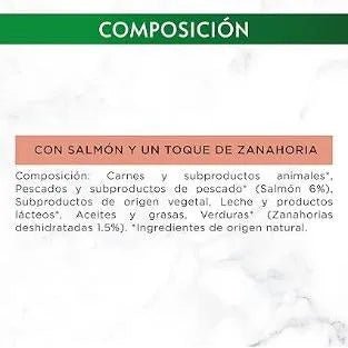 Gourmet Purina Nature's Creations Puree, Snack para Gatos, 11 pacotes de 5 envelopes 10 g = 55 refeições - PetDoctors - Loja Online