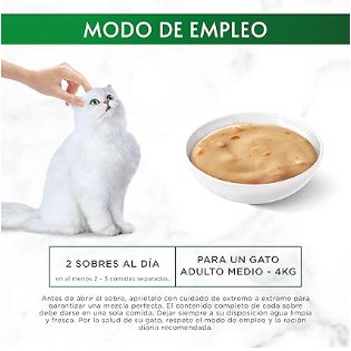 Gourmet Purina Nature's Creations Puree, Snack para Gatos, 11 pacotes de 5 envelopes 10 g = 55 refeições - PetDoctors - Loja Online