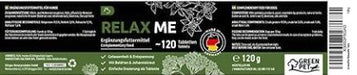 GreenPet Relax Me 120 comprimidos - agente calmante para cães, extra forte, para a ansiedade, o stress, viagens de carro, calmante e relaxante, Valeriana, erva de São João - Made in Germany - PetDoctors - Loja Online