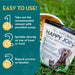 Happy Joint 100% Cuidado natural para cães e gatos - com açafrão e mexilhão de lábios verdes - melhor que os suplementos para articulações com glucosamina (160 Doses) - PetDoctors - Loja Online