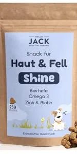 Hello Jack Limpeza natural para mau hálito de cães - até 4 meses de fornecimento - limpa os dentes e ajuda a eliminar o mau hálito do cão - evita o tártaro - PetDoctors - Loja Online