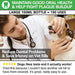 Higiene oral - Aditivo de água refrescante e 100 % natural para cães | Cuidado oral para combater o mau hálito, o sarro e a placa - PetDoctors - Loja Online