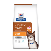 Hill's Feline Prescription Diet k/d Kidney Care com frango ração para gatos 1,5 Kg - PetDoctors - Loja Online