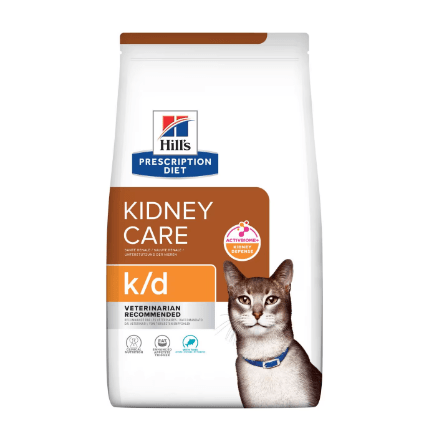 Hill's Feline Prescription Diet k/d Kidney Care com frango ração para gatos 1,5 Kg - PetDoctors - Loja Online