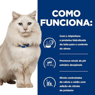 Hill's Prescription Diet c/d Urinary Stress ensopado com frango para gatos em lata com 82 gramas - PetDoctors - Loja Online