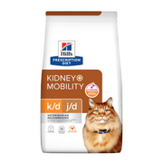 Hill's Prescription Diet k/d + Mobility com frango Ração para Gatos 1,5 Kg - PetDoctors - Loja Online