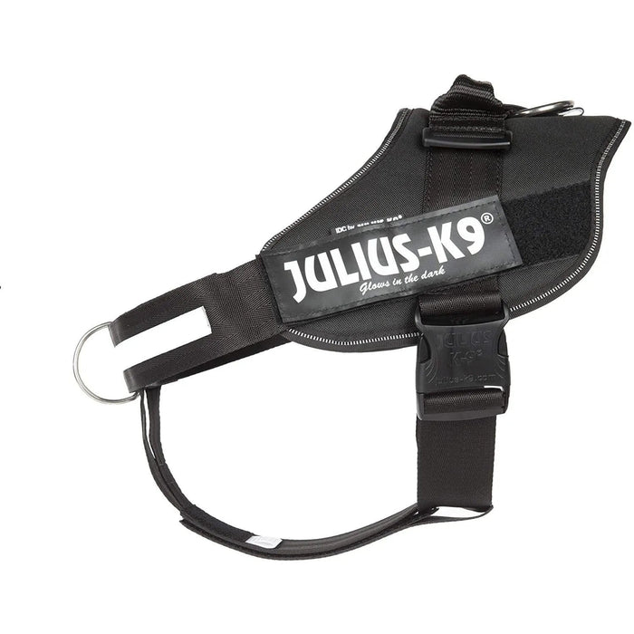 JULIUS - K9 Peitoral / Arnês para Cães IDC Powerharness com Controle Frontal em Y, Negro - PetDoctors - Loja Online