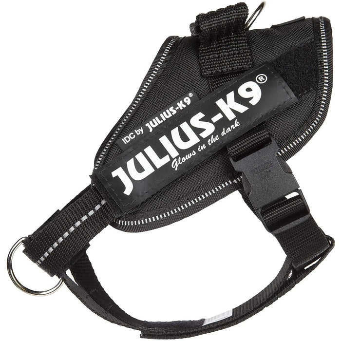 JULIUS - K9 Peitoral / Arnês para Cães IDC Powerharness com Controle Frontal em Y, Negro - PetDoctors - Loja Online
