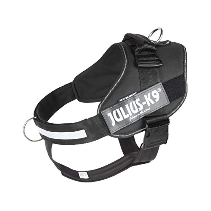 JULIUS - K9 Peitoral / Arnês para Cães IDC Powerharness com Controle Frontal em Y, Negro - PetDoctors - Loja Online