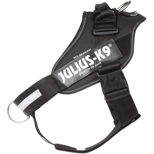JULIUS - K9 Peitoral / Arnês para Cães IDC Powerharness com Controle Frontal em Y, Negro - PetDoctors - Loja Online