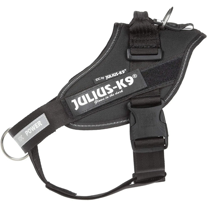 JULIUS - K9 Peitoral / Arnês para Cães IDC Powerharness com Controle Frontal em Y, Negro - PetDoctors - Loja Online