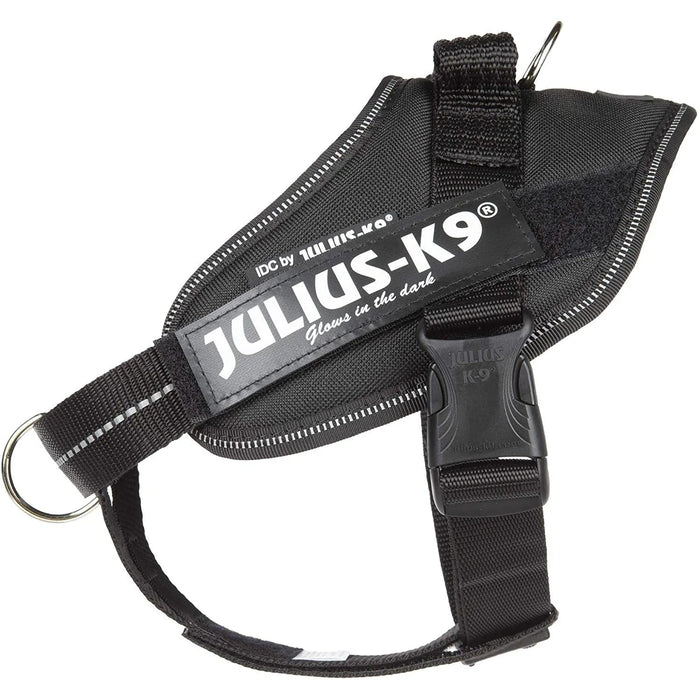 JULIUS - K9 Peitoral / Arnês para Cães IDC Powerharness com Controle Frontal em Y, Negro - PetDoctors - Loja Online