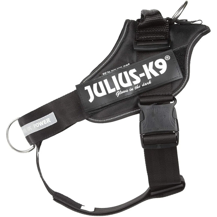 JULIUS - K9 Peitoral / Arnês para Cães IDC Powerharness com Controle Frontal em Y, Negro - PetDoctors - Loja Online