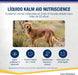 Kalm Aid Cat Gel - Complemento calmante líquido para cães e gatos, 250 ml - PetDoctors - Loja Online
