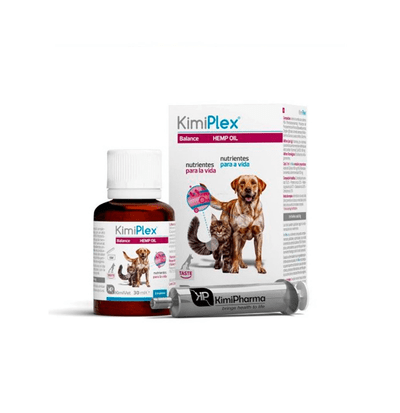 Kimiplex líquido 30mL - óleo de cânhamo (CBD) + PEA - PetDoctors - Loja Online