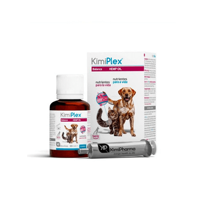 Kimiplex líquido 30mL - óleo de cânhamo (CBD) + PEA - PetDoctors - Loja Online