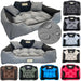 KING DOG BED - Camas de Luxo para Cães, Personalizáveis com nome do Cão, Impermeáveis - PetDoctors - Loja Online