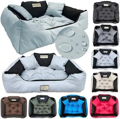 KING DOG BED - Camas de Luxo para Cães, Personalizáveis com nome do Cão, Impermeáveis - PetDoctors - Loja Online
