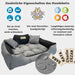 KING DOG BED - Camas de Luxo para Cães, Personalizáveis com nome do Cão, Impermeáveis - PetDoctors - Loja Online