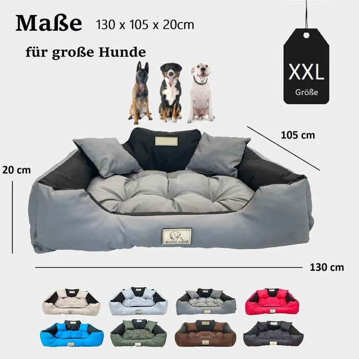 KING DOG BED - Camas de Luxo para Cães, Personalizáveis com nome do Cão, Impermeáveis - PetDoctors - Loja Online