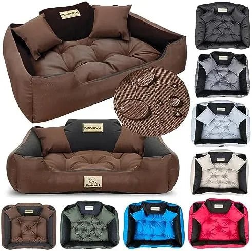 KING DOG BED - Camas de Luxo para Cães, Personalizáveis com nome do Cão, Impermeáveis - PetDoctors - Loja Online