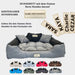KING DOG BED - Camas de Luxo para Cães, Personalizáveis com nome do Cão, Impermeáveis - PetDoctors - Loja Online