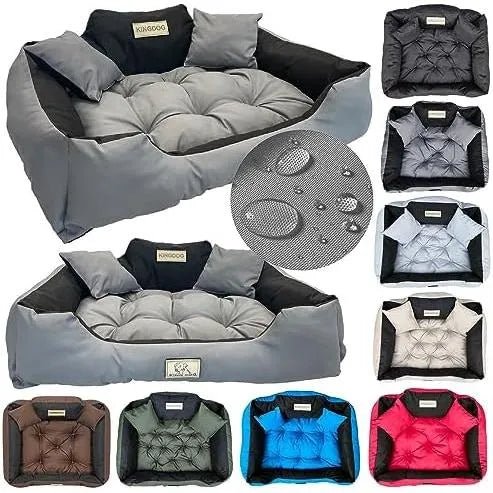 KING DOG BED - Camas de Luxo para Cães, Personalizáveis com nome do Cão, Impermeáveis - PetDoctors - Loja Online