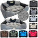 KING DOG BED - Camas de Luxo para Cães, Personalizáveis com nome do Cão, Impermeáveis - PetDoctors - Loja Online