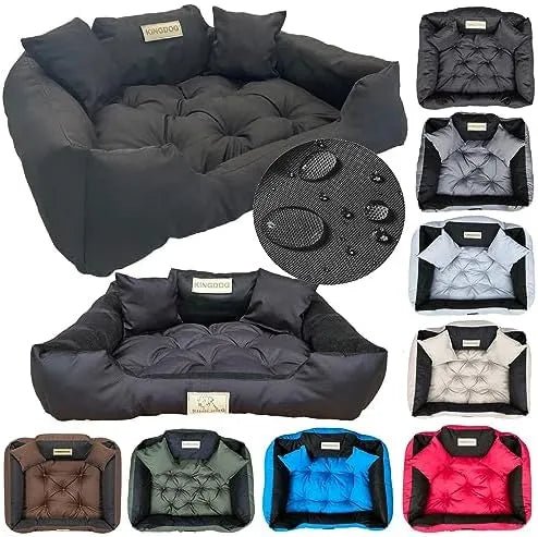 KING DOG BED - Camas de Luxo para Cães, Personalizáveis com nome do Cão, Impermeáveis - PetDoctors - Loja Online