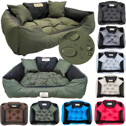 KING DOG BED - Camas de Luxo para Cães, Personalizáveis com nome do Cão, Impermeáveis - PetDoctors - Loja Online
