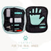 Kit 5 em 1 de limpeza para Cães e Gatos, com Champô, Luva, Escova de dupla face, Lima e Corta - unhas - PetDoctors - Loja Online
